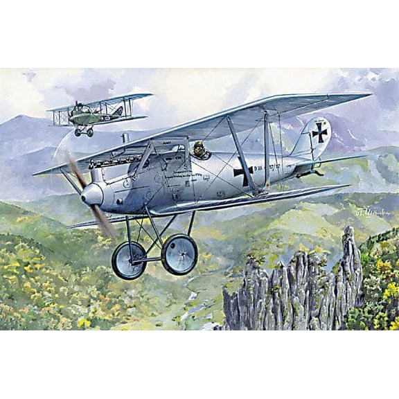 Roden Pfalz D.III German Biplane Fighter Model Kit