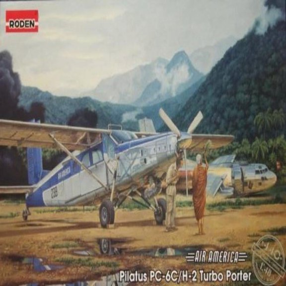 Roden Pilatus PC-6C/H-2 Airplane Model Kit