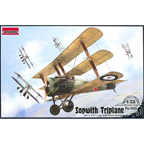 roden sopwith triplane airplane model kit