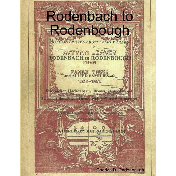 Rodenbach to Rodenbough, (Paperback)