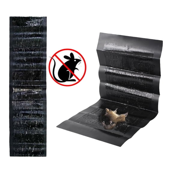 Rodent Control Adhesive Trap Board Strong Sticky Surface for Indoor and Outdoor Use Long Lasting Design Large Coverage Area