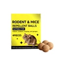 thumbnail image 1 of 4 PCS Home Rodent Repellent Mice Mouse Deterrent for Garage Attic, 1 of 9