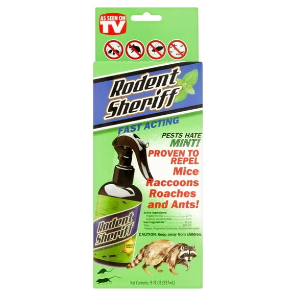 Rodent Sheriff Fast Acting Spray, 8 oz, As Seen on TV