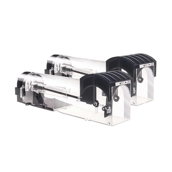 Rodent Trap Humane Mouse Cage Live Catch Trap for Indoor and Outdoor Use Durable Plastic Construction for Small Animals Safe Catching Device Without Harm