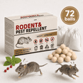 thumbnail image 1 of RodentRepellent Balls Indoor/Outdoor MiceRepellent Indoor, RatRepellent for Outside, Outdoor Mouse Repellant, Peppermint Balls forRodents, Rat Repeller for Car Engines 72 Balls, 1 of 7