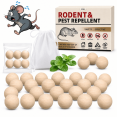 thumbnail image 1 of RodentRepellent, Peppermint Oil Moth Ball to Repel Mice and Rats, MouseRepellent, MiceRepellent, Rat Repellent, Rodent Repellent for Cars,Garden, Indoor Use, 1 of 5
