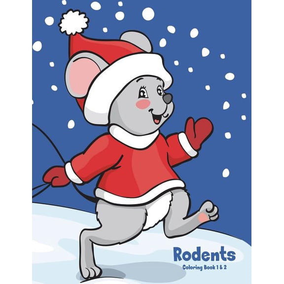 Rodents Rodents Coloring Book 1 & 2, (Paperback)
