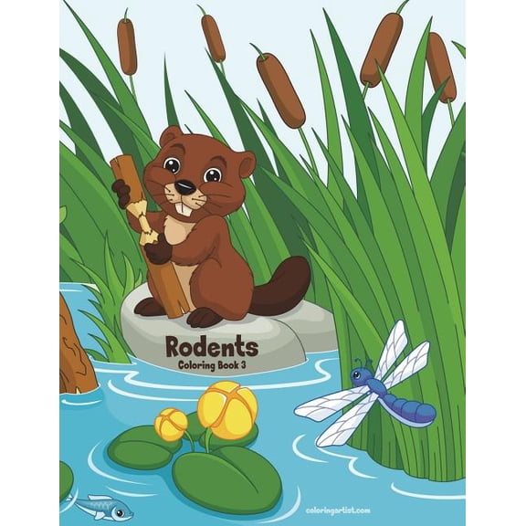 Rodents Rodents Coloring Book 3, Book 3, (Paperback)