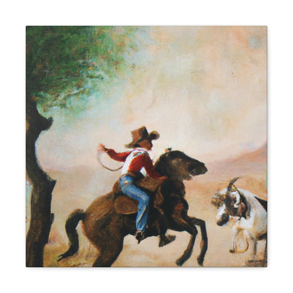 Rodeo: A Rococo Tale - Canvas