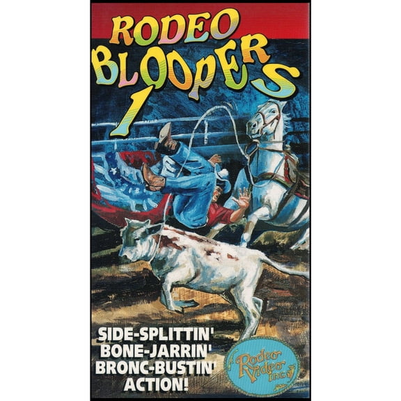 Rodeo Bloopers 1 (VHS Tape)