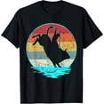 thumbnail image 1 of Rodeo Bull Riding Vintage Cowboy 70's 80's Vintage Sunset T-Shirt, 1 of 4