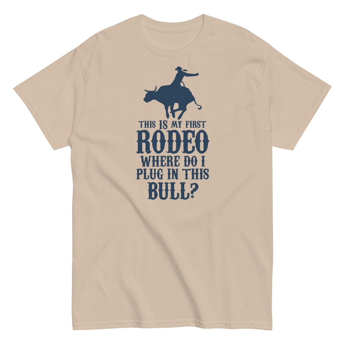 Bull Rider Cloth Rodeo Cowboy Bull Riding Graphic T-Shirt - Walmart.com