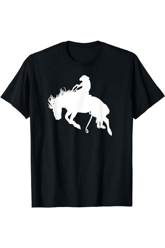 Rodeo Cowboy Horse Riding, Bucking Horse Western T-Shirt