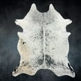 thumbnail image 1 of Rodeo Cowhide Rugs Black and Grey Speckled Cowhide Rug, 1 of 2