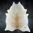 thumbnail image 1 of Rodeo Cowhide Rugs Large Gray and Brown Cowhide Rug 7' x 6.1'- 4655, 1 of 2