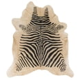 thumbnail image 1 of Rodeo Cowhide Rugs Zebra Africa Print Cowhide Rug, 1 of 2