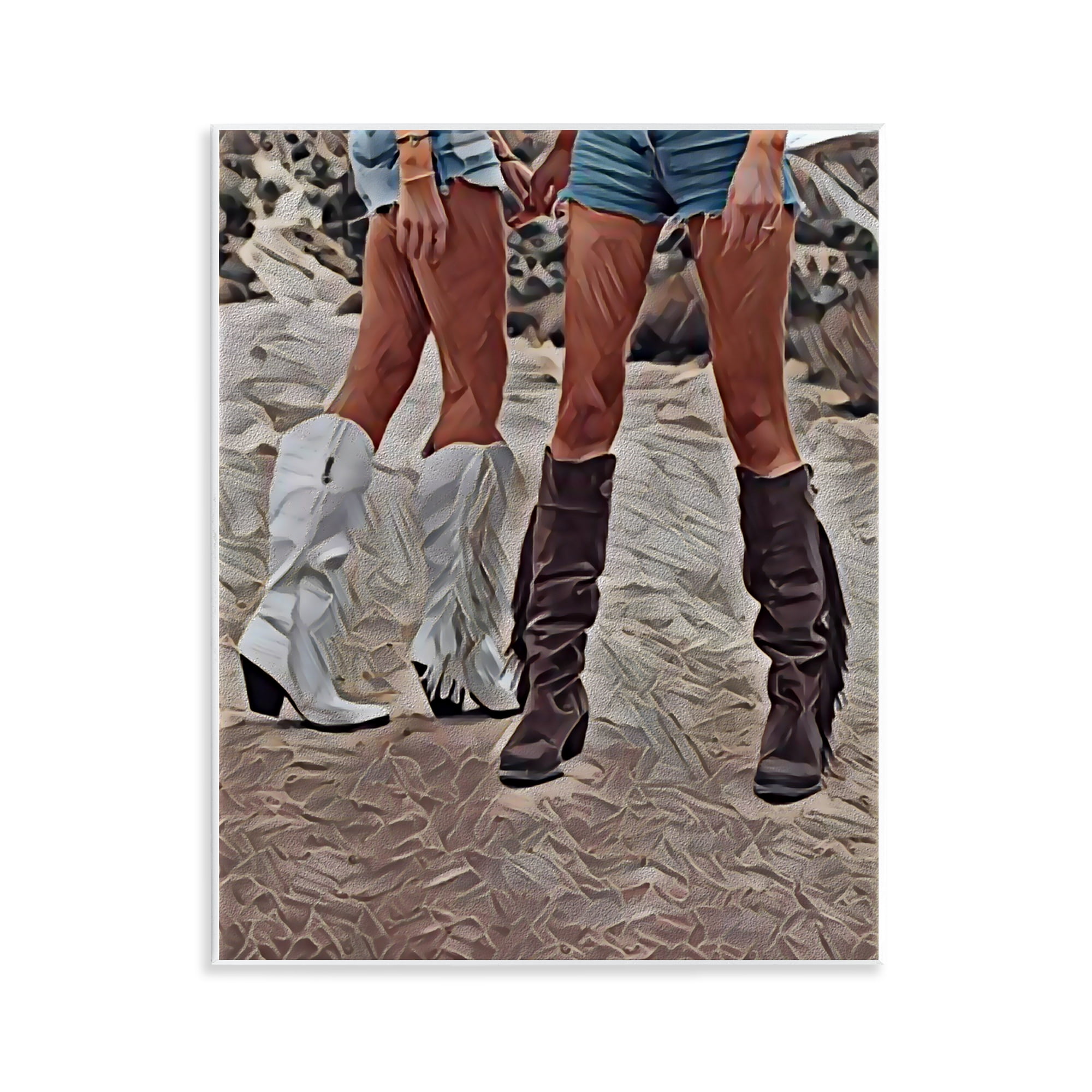 Rodeo Girls Friendship Wall Plaque Art, design by Jesse Keith