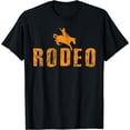 thumbnail image 1 of Rodeo Horse Western Country Vintage Gift T-Shirt, 1 of 4