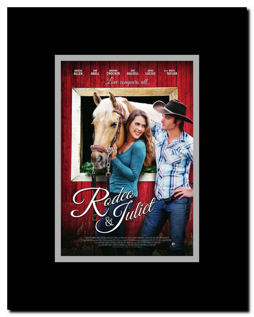 Rodeo & Juliet Framed Movie Poster