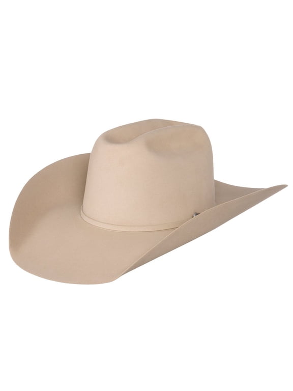 Mens RK 30X Self Band 4 1/4in Brim Open Felt 71/4 Buckskin