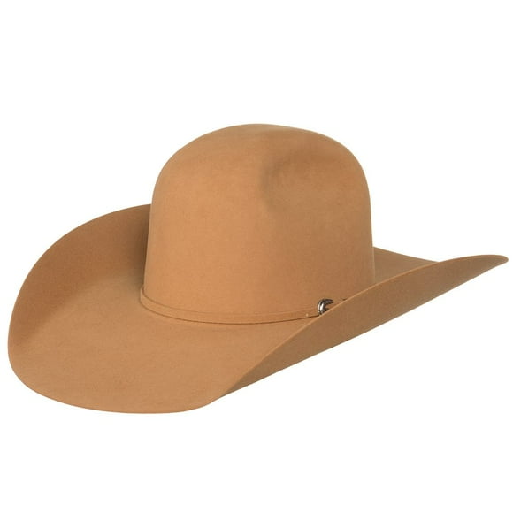 Rodeo King Mens 7X  Self Band 4 1/2` Brim 75/8 Camel