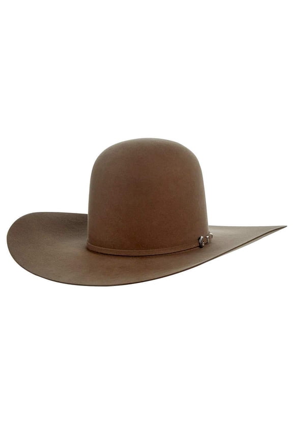 Mens RK 10X Tan Belly 41/2` Brim Self Band Open Crown 67/8 Tanbelly