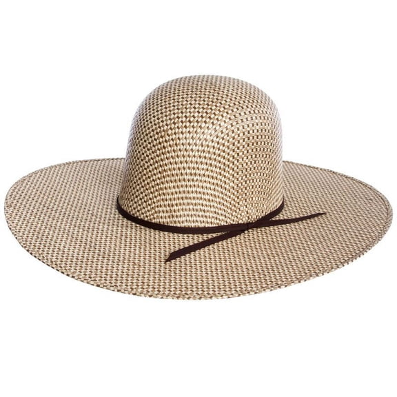 Rodeo King Mens RK 3 Tone Open Crown 5in Brim 67/8 Beige