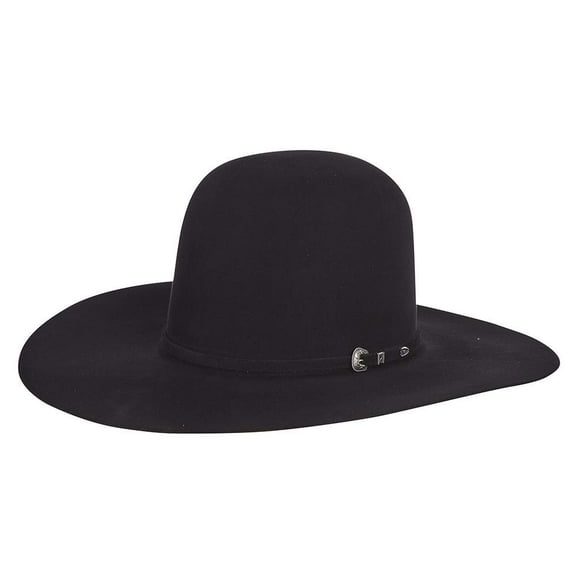 Rodeo King Mens RK 30X  4 1/2` Brim Open Crown 63/4 Black