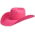 thumbnail image 1 of Rodeo King Mens RK 7X Bright  4 1/2in Brim OC Felt 71/4 Pink, 1 of 5