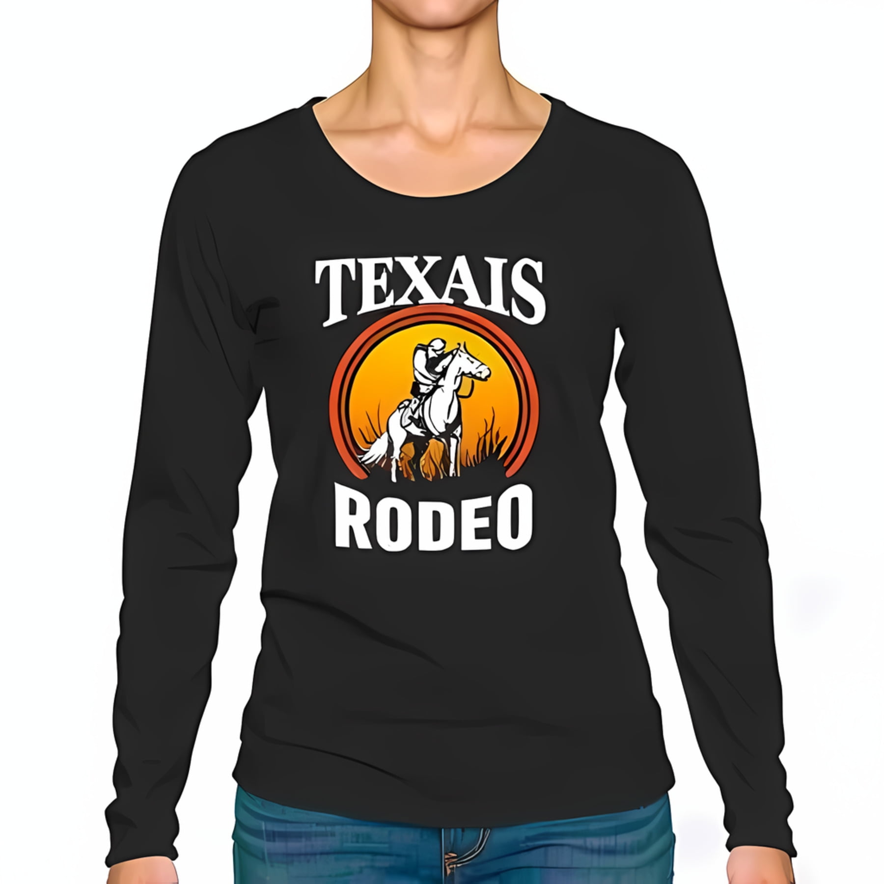 Cowboy Rodeo Long Sleeve Tee