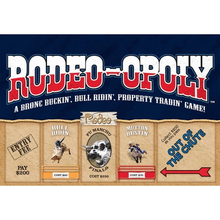 Rodeo Opoly Board Game, by Late for the Sky