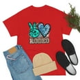 thumbnail image 1 of Rodeo Peace And Love Unisex Heavy Cotton Tee, 1 of 9