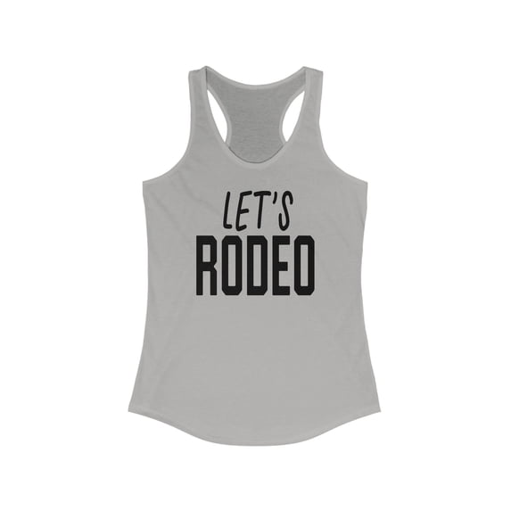 Rodeo Season Show Country Western Fan Cowboy Tank Top Gifts Shirt Womens
