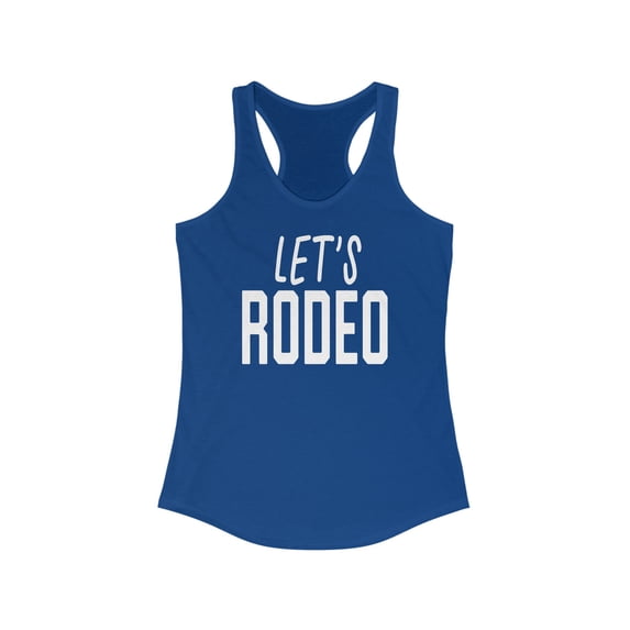 Rodeo Season Show Country Western Fan Cowboy Tank Top Gifts Shirt Womens