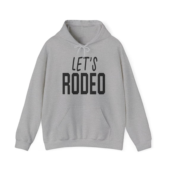Rodeo Season Show Country Western Fan Hoodie, Gifts, Hooded Sweatshirt