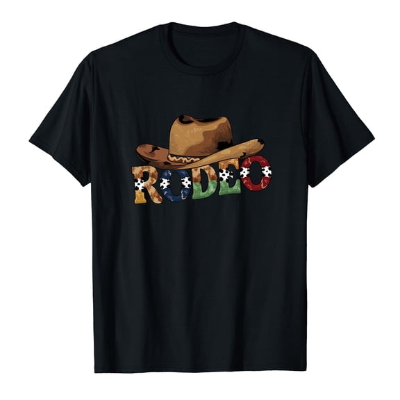Rodeo West Cowgirl Cowboy Funny Rodeo T-Shirt Gift