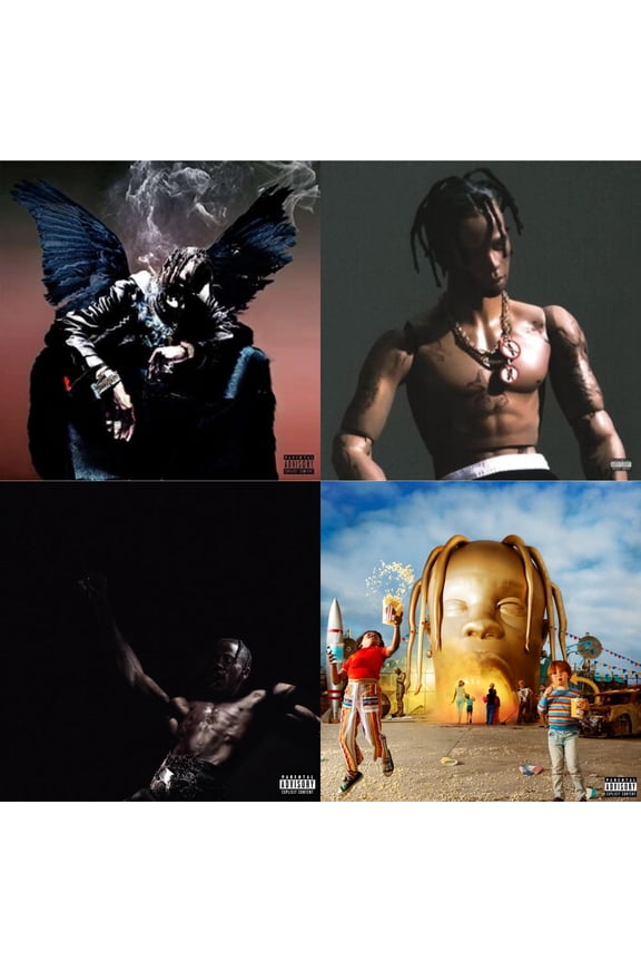 Astroworld (X) (2 LP/150G/Dl Insert) & Utopia (X) (2LP/140G) & Rodeo (X) (2LP/150G/Dl Card) & Birds In The Trap Sing Mcknight (Pa) (2LP/150G/Dl Card)