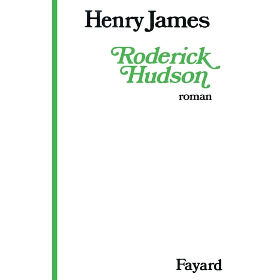 Roderick Hudson, (Paperback)