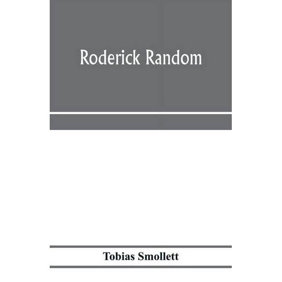 Roderick Random, (Paperback)