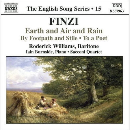 Roderick Williams - Earth & Air & Rain - Music & Performance - CD