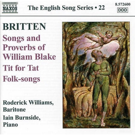 Roderick Williams - Songs & Proverbs & Tit for Tat & Folk-Songs - Music & Performance - CD