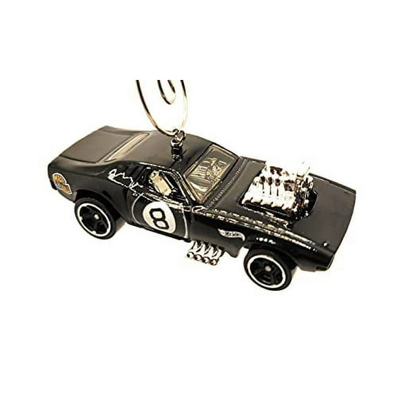 Rodger Dodger Magic 8 Ball Car Christmas Ornament 1:64 Black