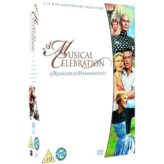 Rodgers And Hammerstein : A Musical Celebration - 12-DVD Boxset ( Carousel / South Pacific / Oklahoma! / The Sound of Music / The King and I / St [ NON-USA FORMAT, PAL, Reg.2 Import - United Kingdom ]