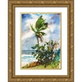 thumbnail image 1 of Rodgers, Richard A. 18x24 Gold Ornate Wood Framed with Double Matting Museum Art Print Titled - Ocean Breeze, 1 of 4