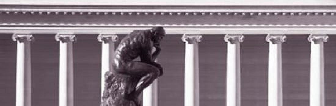 Rodin Sculpture San Francisco California USA Canvas Art - Panoramic Images (36 x 12)