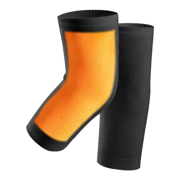 Rodiuiu 1 Pair Winter Knee Brace Men Women Outdoor Cycling Skiing Running Leg Warmer Cold Weather Windproof Thicken Thermal Knee Pad Sleeve
