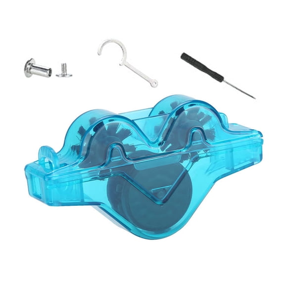 Rodiuiu 1 Set Bicycle Chain Cleaner Universal Bike Chain Scrubber Cleaning Tool Bicycle Chain Clean Maintenance Tool Quick Degreasing Repair for MTB Road Bikes BMX