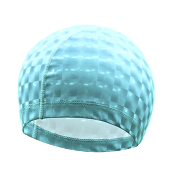 Rodiuiu Adults Water Resistant Swim Cap, Short Long Hair Swimming Hat, Non-slip Men Women Bathing Cap for Swimming Pool, Beach, Lake