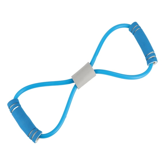 Rodiuiu Figure 8 Resistance Band with Handles for Workout Arm Back Shoulder Training Elastic Rope Yoga Gym Fitness Pulling Rope for Men Women