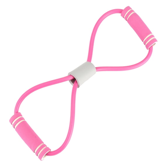 Rodiuiu Figure 8 Resistance Band with Handles for Workout Arm Back Shoulder Training Elastic Rope Yoga Gym Fitness Pulling Rope for Men Women
